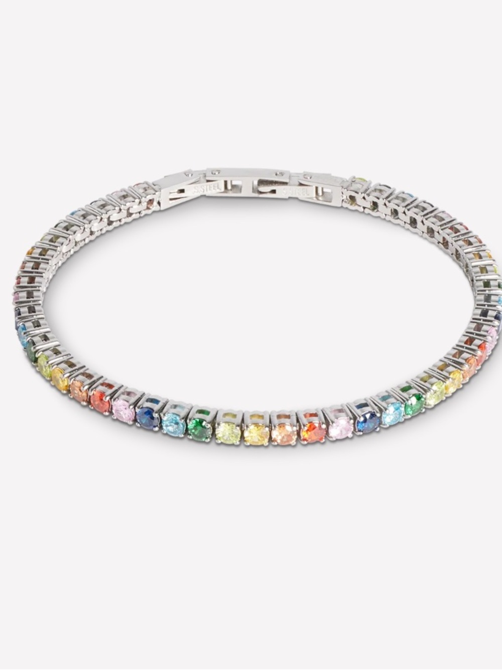 COEUR DE LION Multicolor Crystal Tennis Bracelet